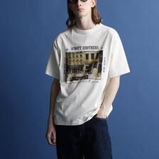 Schott S/S T-SHIRT "PHOTO" 7823134038画像
