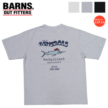 BARNS TOUGH NECK S/S PRINT T-SHIRT GENERALS BR-23232画像