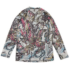 Supreme &times; THE NORTH FACE Base Layer L/S Top MULTICOLOR DRAGON画像