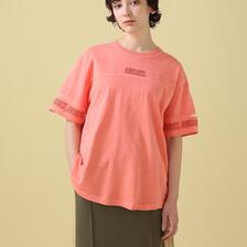 AVIREX FADE WASH CUFFS OPEN EMBROIDERY TOPS 7833135603画像
