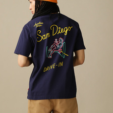 AVIREX WEST COAST T-SHIRT PIN UP & COCKTAIL 7833134108画像