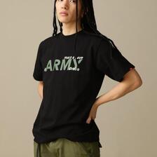 AVIREX ARMY MESSAGE SHORT SLEEVE T-SHIRT 7833134134画像