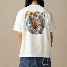 AVIREX SURFING BEAR SHORT SLEEVE T-SHIRT 7833134135画像