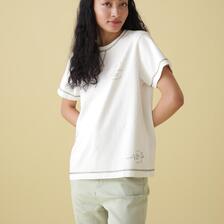 AVIREX PRODUCT DYEING STITCH T-SHIRT 7833134624画像