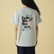 AVIREX COLOR PINUP GIRL PRINT T-SHIRT 7833134620画像