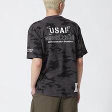 AVIREX FLYOVER SHORT SLEEVE T-SHIRT 7833134097画像