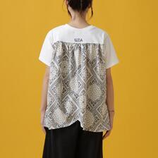 AVIREX PAISLEY MIX T-SHIRT 7833134612画像