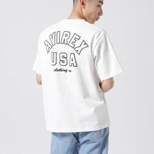AVIREX SHORT SLEEVE T-SHIRT AVIREX USA 7833134116画像