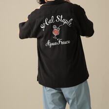 AVIREX BOWLING SHIRT AGUA FRESCA 7833123021画像