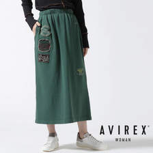 AVIREX WEST COAST FADE WASH SKIRT 7833116605画像