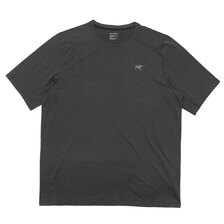 ARC'TERYX Cormac Crew SS T-shirt BLACK HEATHER X000006648画像