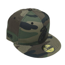 STUSSY CURLY S 59FIFTY NEW ERA CAP画像