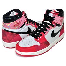NIKE AIR JORDAN 1 RETRO HIGH OG SP SPIDER-MAN university red/blk DV1748-601画像