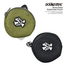 DOUBLE STEAL Bone Patch Earphones Pouch 432-92038画像