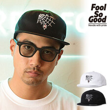 Fool So Good SPIDERWEB 5PANEL FLATCAP画像