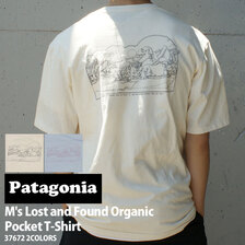 patagonia 23SS M's Lost and Found Organic Pocket Tee 37672画像