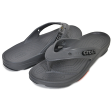 crocs CLASSIC ALL-TERRAIN FLIP SLATE GREY 207712-0DA画像