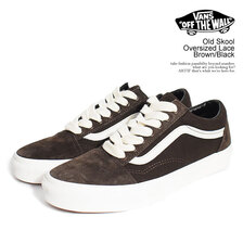 VANS Old Skool Oversized Lace Brown/Black VN0007NTY49画像