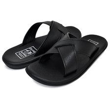 ISLAND SLIPPER MEN'S SLIDE BLACK PB223-BLACK画像