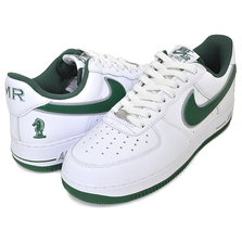 NIKE AIR FORCE 1 LOW FOUR HORSEMEN white/deep forest-wolf grey FB9128-100画像