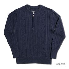 DALEE'S & CO Irad.Sweater 30s ALL COTTON SWEATER 2I0019画像