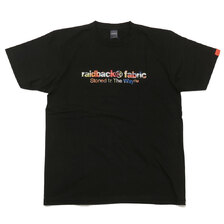 APPLEBUM raidback fabric Logo (K.B.A.S.) T-shirt BLACK画像