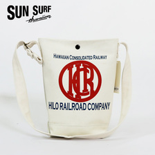 SUN SURF HAWAIIAN WORK TOTE BAG &ldquo;HILO RAILROAD COMPANY&rdquo; SS02741画像