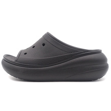 crocs CRUSH SLIDE BLACK 208731-001画像