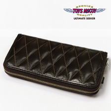 TOYS McCOY LEATHER QUILTED LONG WALLET TMA2309画像