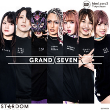 HTML ZERO3 &times; STARDOM Grand Seven S/S Tee T609画像