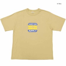 BARNS TOUGH NECK S/S PRINT T-SHIRT - HOT OIL SERVICE - BR-23230画像