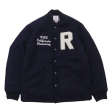RHC Ron Herman &times; STANDARD CALIFORNIA Varsity Jacket NAVY画像