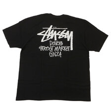 STUSSY &times; DOVER STREET MARKET STOCK DSM GINZA TEE BLACK画像