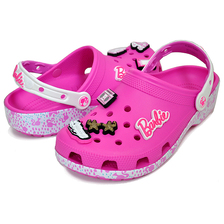 crocs BARBIE CLASSIC CLOG ELECTRIC PINK 208817-6QQ画像