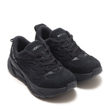 HOKA ONE ONE CLIFTON L SUEDE BLACK / BLACK 1122571-BBLC画像