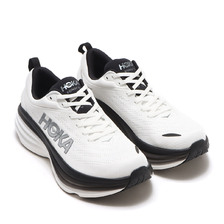 HOKA ONE ONE BONDI 8 WHITE / BLACK 1123202-WBLC画像