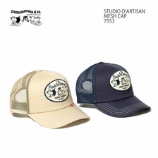 STUDIO D'ARTISAN MESH CAP 7553画像
