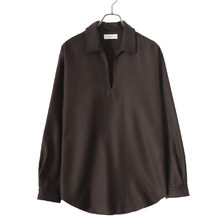 marka SKIPPER SHIRT - 2/48 wool soft serge - M23C-07SH01C画像