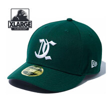 X-LARGE &times; NEW ERA OLD ENGLISH CAP GREEN 101233051001画像