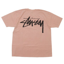 STUSSY &times; OUR LEGACY WORK SHOP YIN YANG PIGMENT DYED TEE BLUSH画像