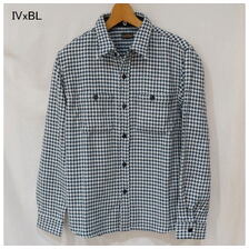THE FLAT HEAD HOUNDS TOOTH FLANNEL SHIRT FN-SNR-010L画像