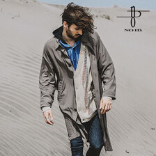 NO ID. ステンカラーシャツコート 53006-499S画像