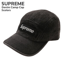 Supreme 23SS Denim Camp Cap画像