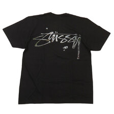 STUSSY MERCURY TEE BLACK画像