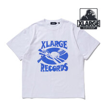 X-LARGE BREAK THE RECORDS S/S TEE 101233011007画像