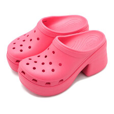 crocs SIREN CLOG HYPER PINK 208547-6VZ画像