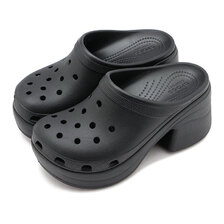 crocs SIREN CLOG BLACK 208547-001画像