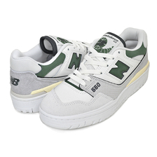 new balance BBW550SG WHITE GREEN BEIGE画像