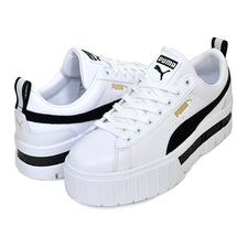 PUMA MAYZE LTH WNS PUMA WHITE-PUMA BLACK 381983-01画像