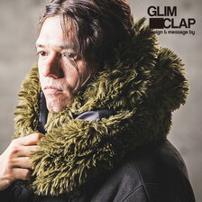 GLIMCLAP Hand writing-esque pattern pattern snood 15-072-GLA-CD画像